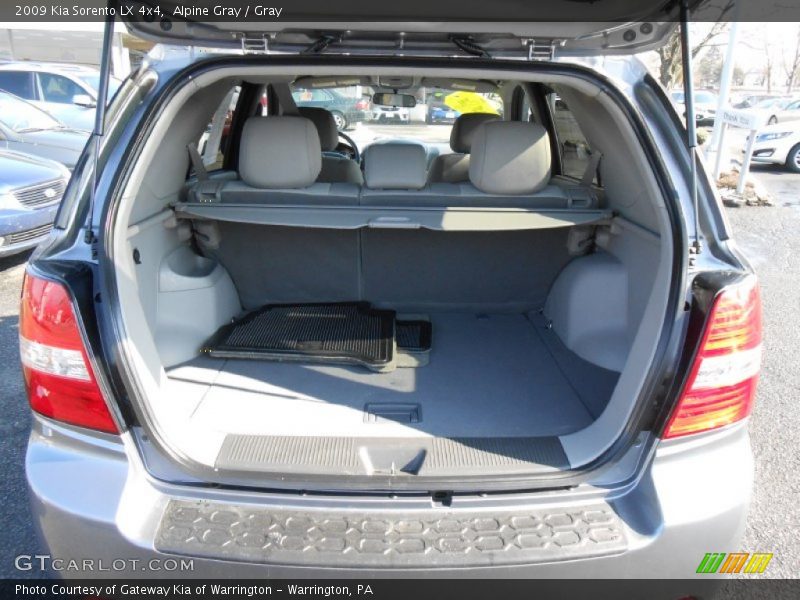 Alpine Gray / Gray 2009 Kia Sorento LX 4x4