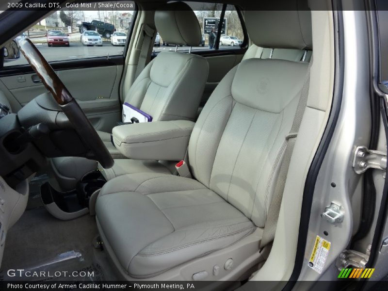Front Seat of 2009 DTS 