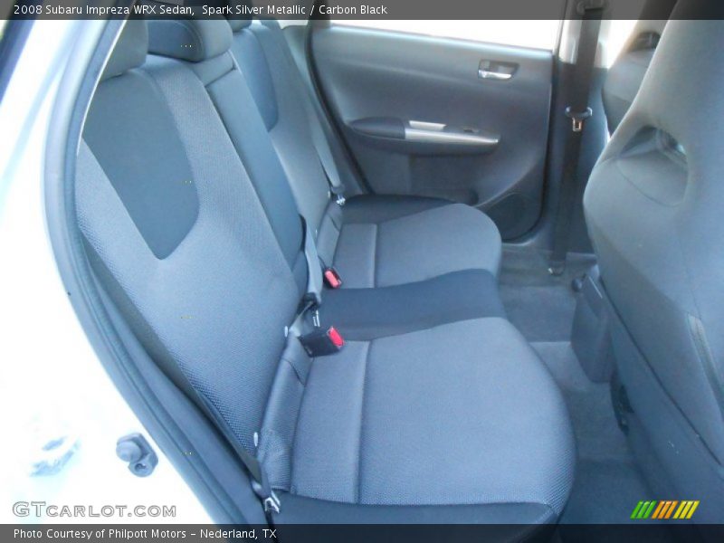Spark Silver Metallic / Carbon Black 2008 Subaru Impreza WRX Sedan