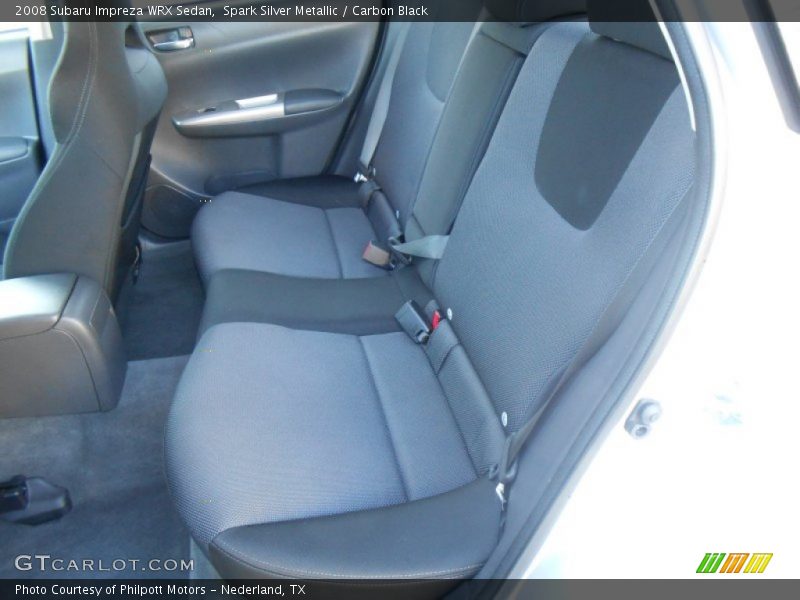 Spark Silver Metallic / Carbon Black 2008 Subaru Impreza WRX Sedan