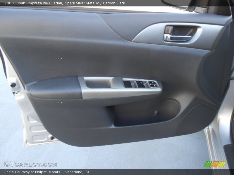 Spark Silver Metallic / Carbon Black 2008 Subaru Impreza WRX Sedan