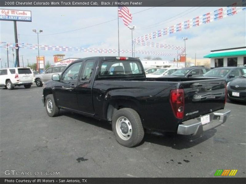 Black / Medium Pewter 2008 Chevrolet Colorado Work Truck Extended Cab
