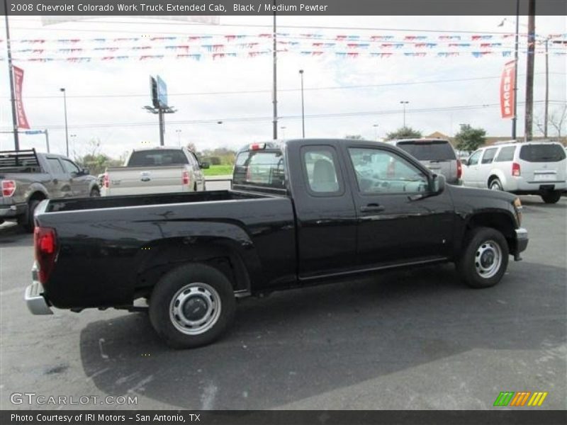 Black / Medium Pewter 2008 Chevrolet Colorado Work Truck Extended Cab