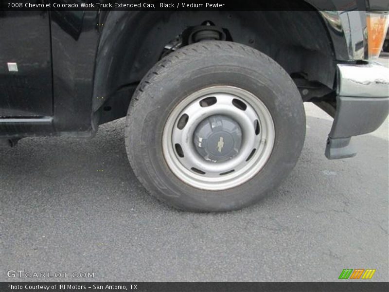 Black / Medium Pewter 2008 Chevrolet Colorado Work Truck Extended Cab