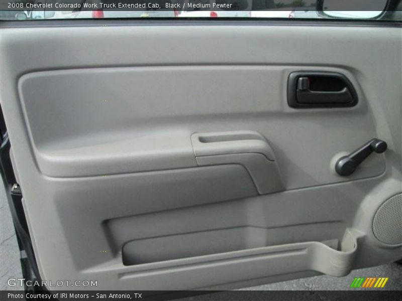 Black / Medium Pewter 2008 Chevrolet Colorado Work Truck Extended Cab