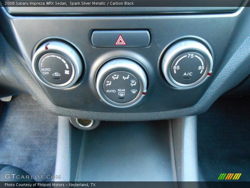 Spark Silver Metallic / Carbon Black 2008 Subaru Impreza WRX Sedan