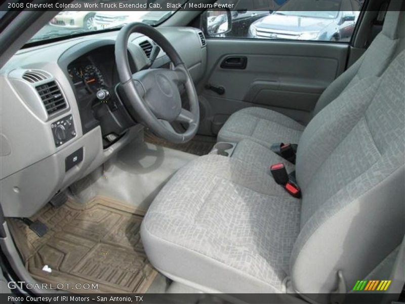 Black / Medium Pewter 2008 Chevrolet Colorado Work Truck Extended Cab