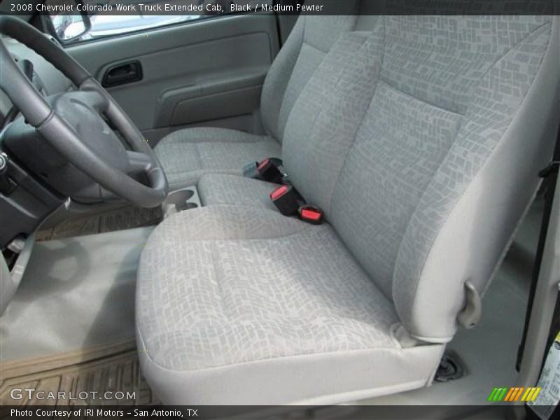 Black / Medium Pewter 2008 Chevrolet Colorado Work Truck Extended Cab