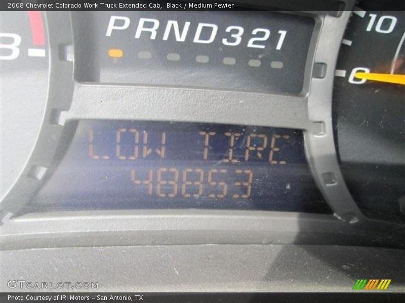 Black / Medium Pewter 2008 Chevrolet Colorado Work Truck Extended Cab