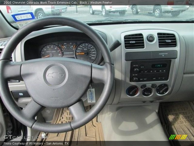 Black / Medium Pewter 2008 Chevrolet Colorado Work Truck Extended Cab