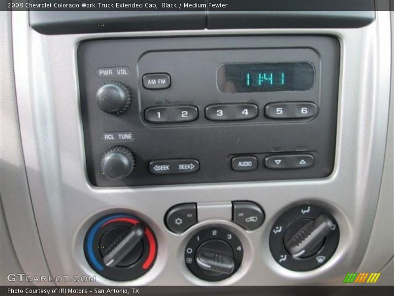 Black / Medium Pewter 2008 Chevrolet Colorado Work Truck Extended Cab