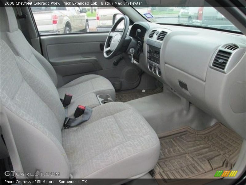 Black / Medium Pewter 2008 Chevrolet Colorado Work Truck Extended Cab