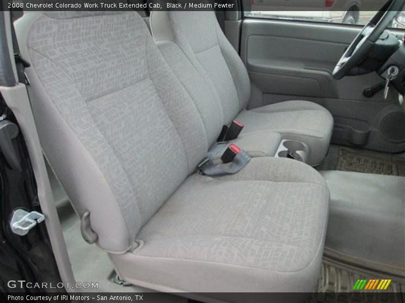 Black / Medium Pewter 2008 Chevrolet Colorado Work Truck Extended Cab
