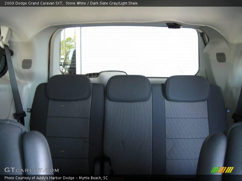 Stone White / Dark Slate Gray/Light Shale 2009 Dodge Grand Caravan SXT
