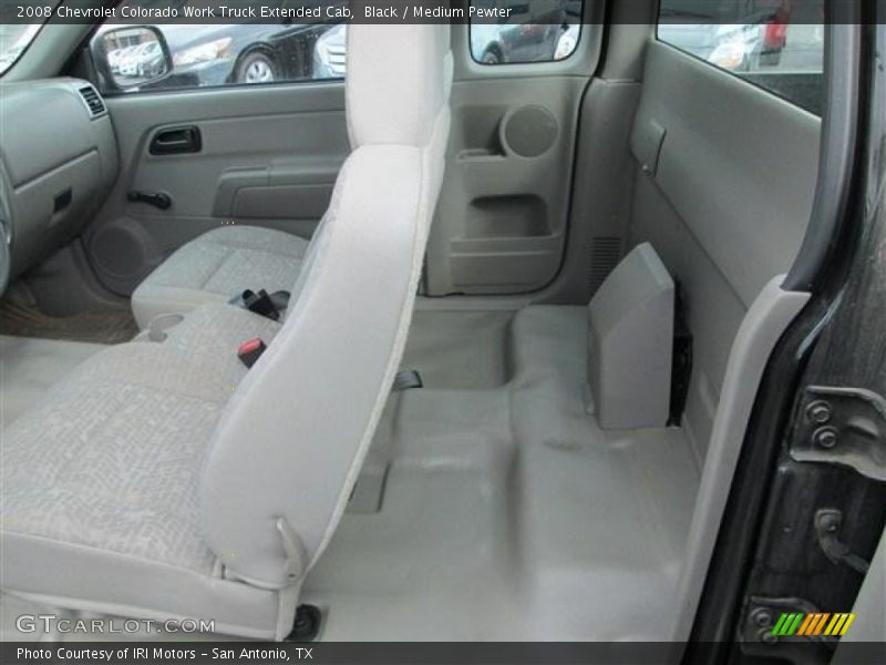Black / Medium Pewter 2008 Chevrolet Colorado Work Truck Extended Cab