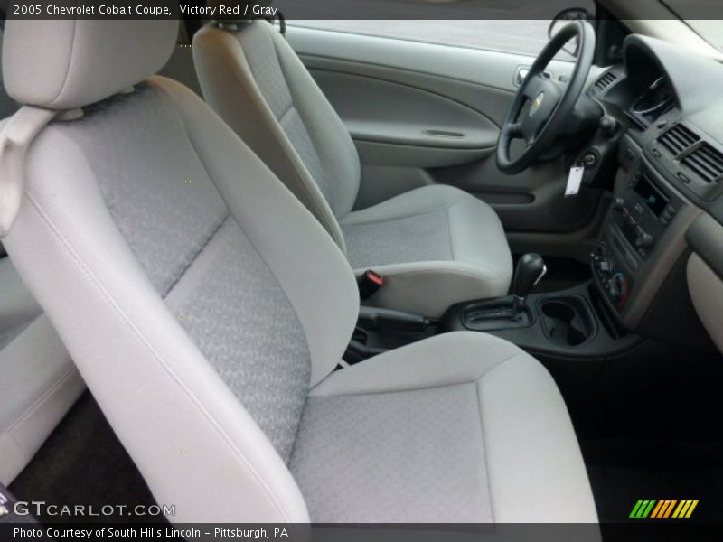  2005 Cobalt Coupe Gray Interior