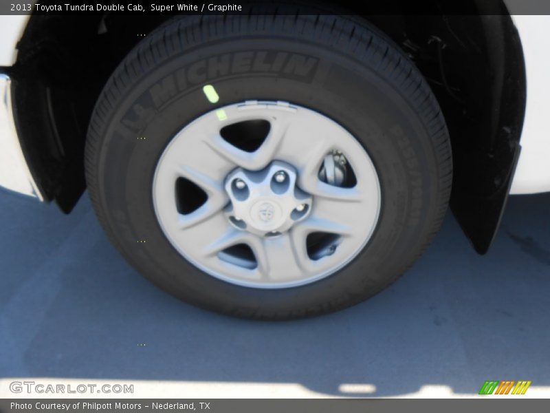 Super White / Graphite 2013 Toyota Tundra Double Cab