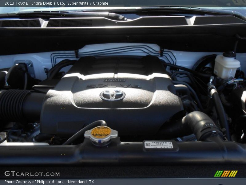Super White / Graphite 2013 Toyota Tundra Double Cab