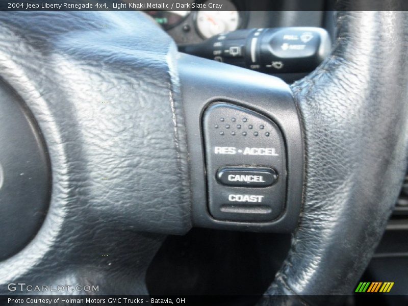 Light Khaki Metallic / Dark Slate Gray 2004 Jeep Liberty Renegade 4x4