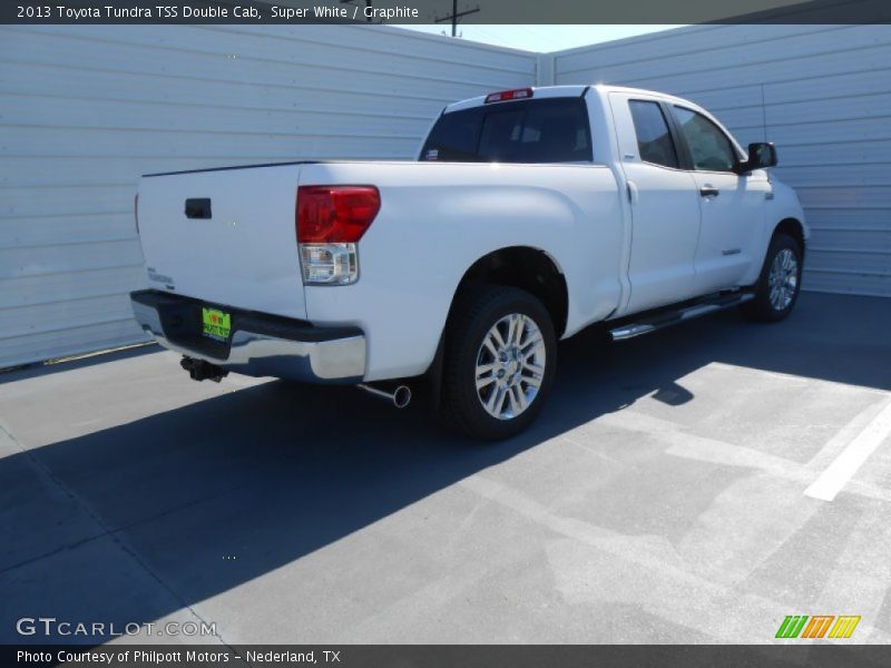 Super White / Graphite 2013 Toyota Tundra TSS Double Cab