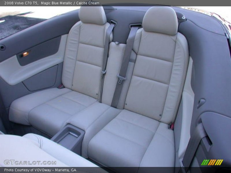 Rear Seat of 2008 C70 T5
