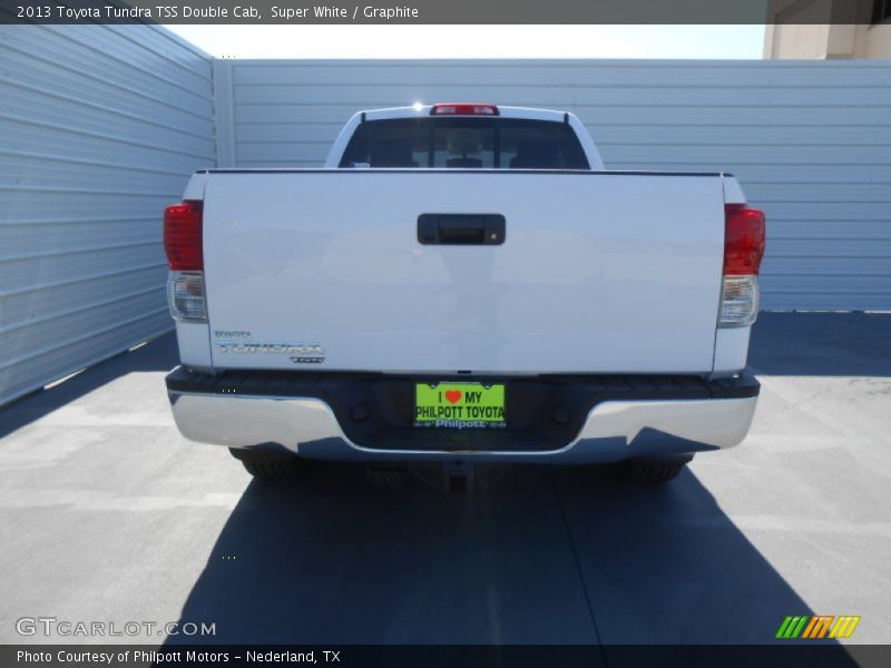 Super White / Graphite 2013 Toyota Tundra TSS Double Cab