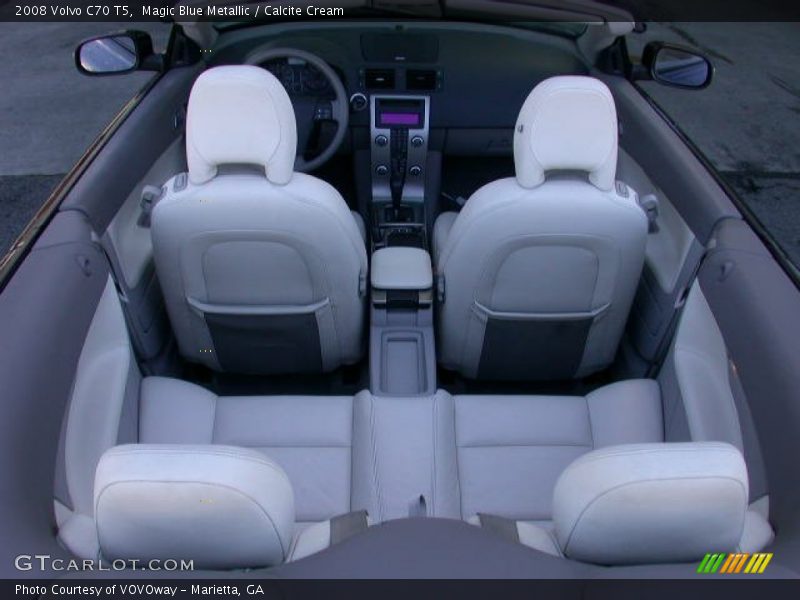  2008 C70 T5 Calcite Cream Interior