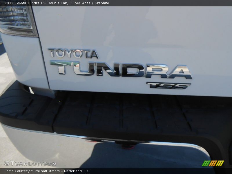 Super White / Graphite 2013 Toyota Tundra TSS Double Cab