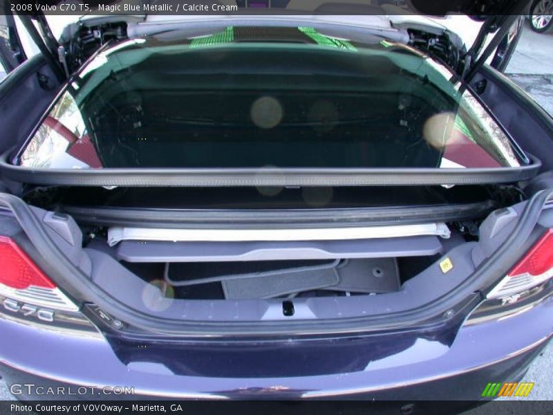 Magic Blue Metallic / Calcite Cream 2008 Volvo C70 T5
