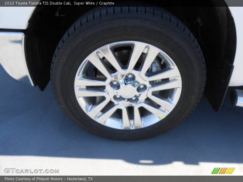 Super White / Graphite 2013 Toyota Tundra TSS Double Cab