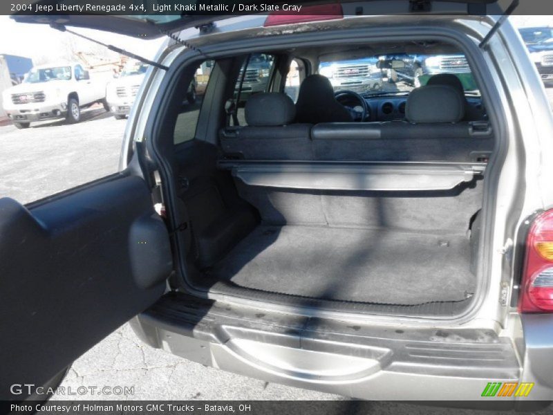 Light Khaki Metallic / Dark Slate Gray 2004 Jeep Liberty Renegade 4x4