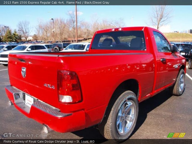  2013 1500 Express Regular Cab 4x4 Flame Red