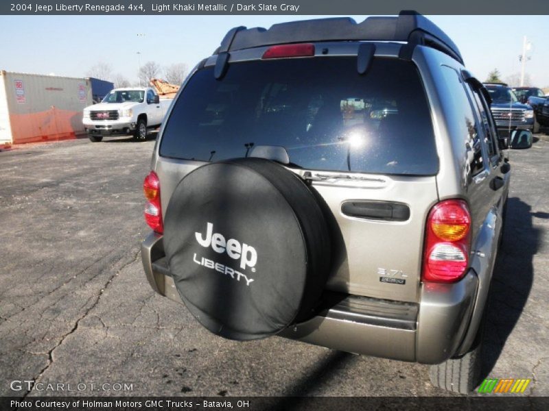 Light Khaki Metallic / Dark Slate Gray 2004 Jeep Liberty Renegade 4x4