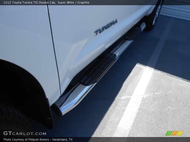 Super White / Graphite 2013 Toyota Tundra TSS Double Cab