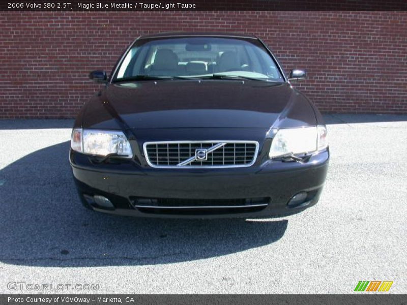 Magic Blue Metallic / Taupe/Light Taupe 2006 Volvo S80 2.5T