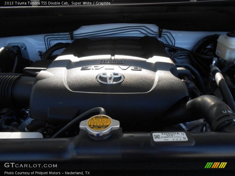 Super White / Graphite 2013 Toyota Tundra TSS Double Cab
