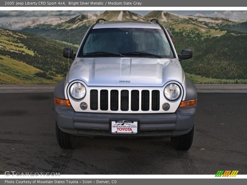 Bright Silver Metallic / Medium Slate Gray 2005 Jeep Liberty CRD Sport 4x4