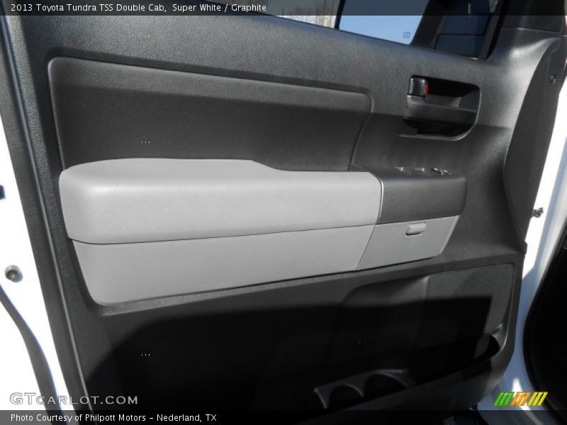 Super White / Graphite 2013 Toyota Tundra TSS Double Cab