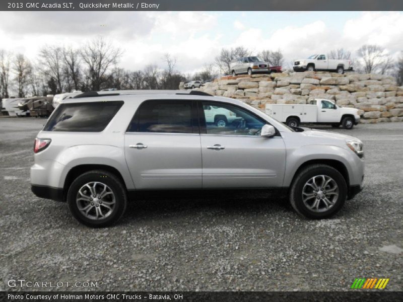 Quicksilver Metallic / Ebony 2013 GMC Acadia SLT