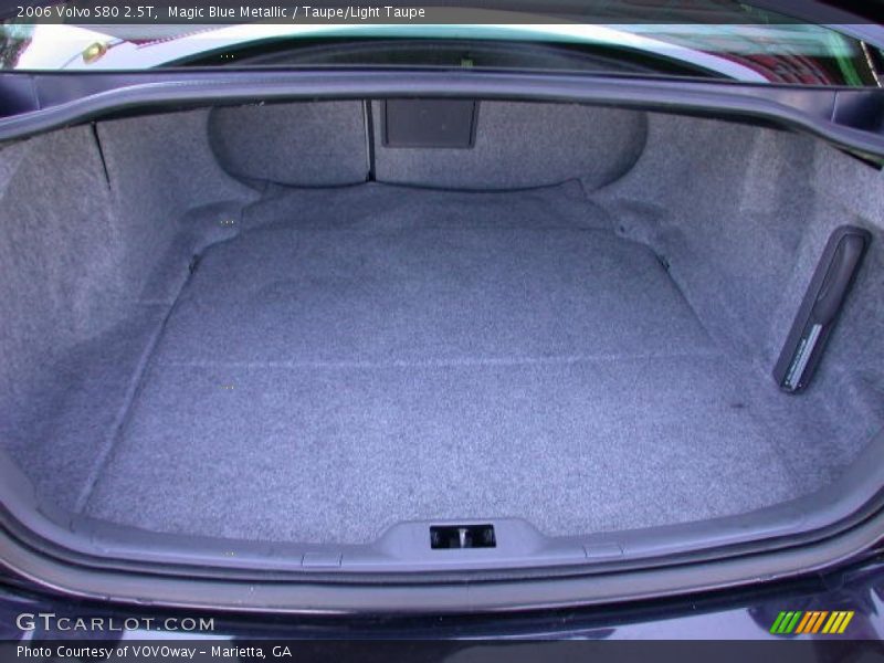 Magic Blue Metallic / Taupe/Light Taupe 2006 Volvo S80 2.5T