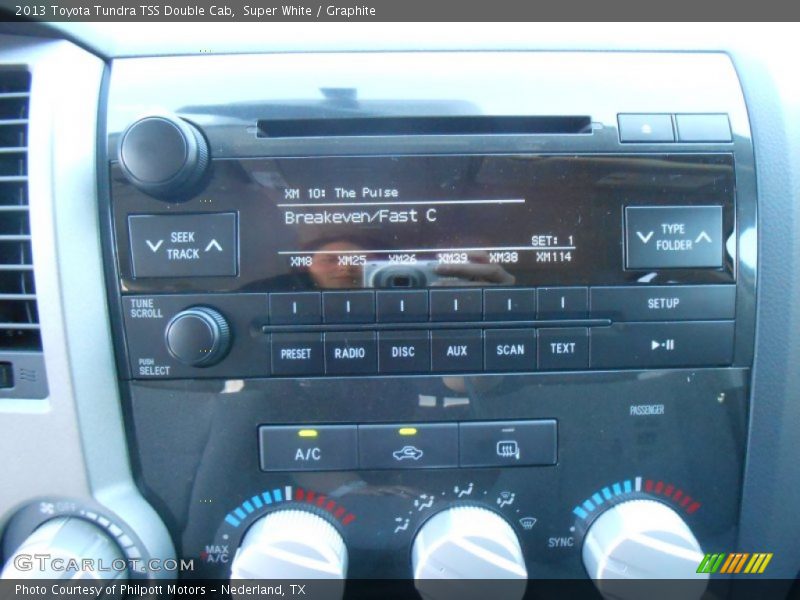 Super White / Graphite 2013 Toyota Tundra TSS Double Cab