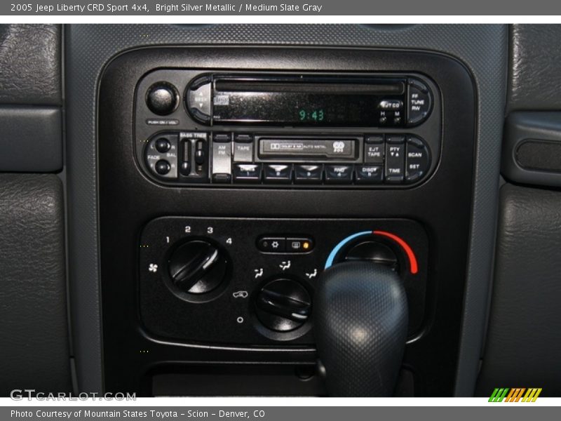 Controls of 2005 Liberty CRD Sport 4x4