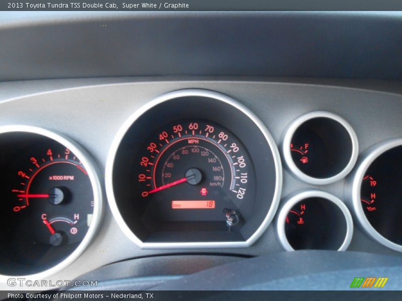 Super White / Graphite 2013 Toyota Tundra TSS Double Cab