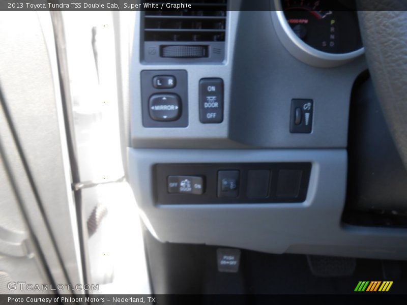 Super White / Graphite 2013 Toyota Tundra TSS Double Cab