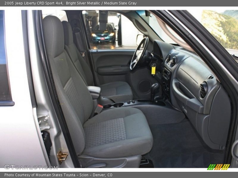 Bright Silver Metallic / Medium Slate Gray 2005 Jeep Liberty CRD Sport 4x4