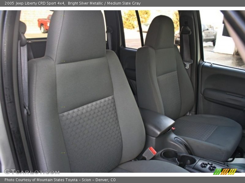 Bright Silver Metallic / Medium Slate Gray 2005 Jeep Liberty CRD Sport 4x4