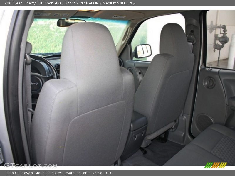 Bright Silver Metallic / Medium Slate Gray 2005 Jeep Liberty CRD Sport 4x4