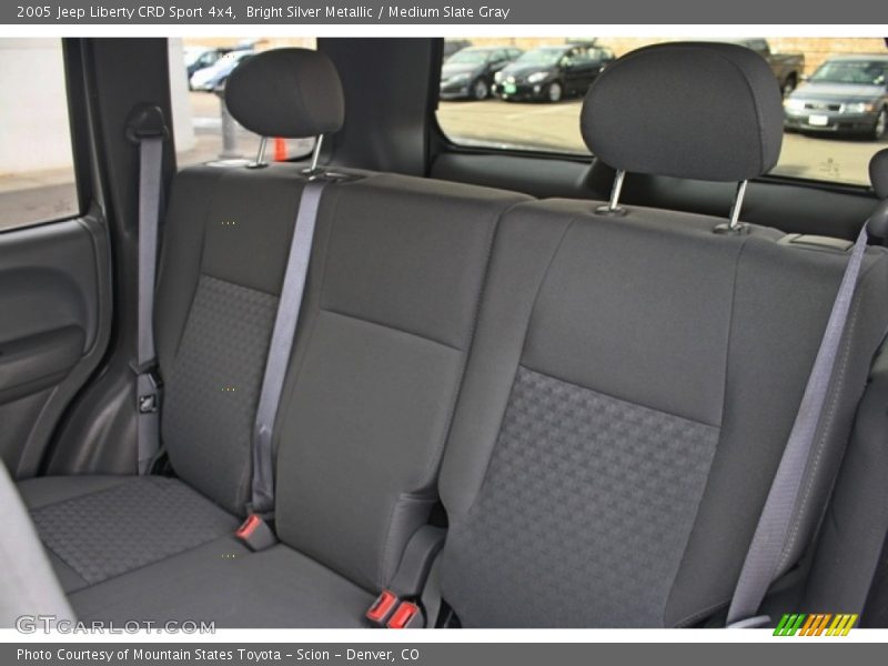 Bright Silver Metallic / Medium Slate Gray 2005 Jeep Liberty CRD Sport 4x4