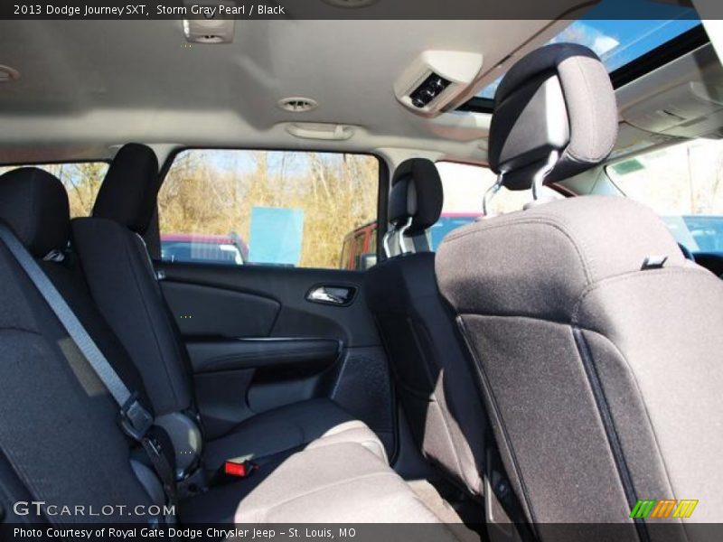 Storm Gray Pearl / Black 2013 Dodge Journey SXT