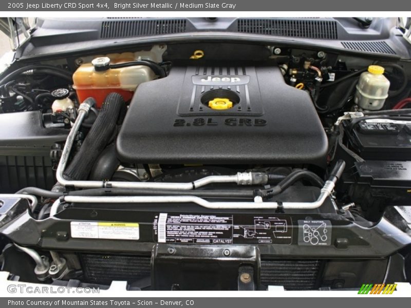  2005 Liberty CRD Sport 4x4 Engine - 2.8 Liter CRD DOHC 16-Valve Turbo-Diesel 4 Cylinder